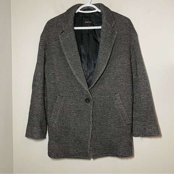 Aritzia Babaton Wool Henry Coat size XXS/XS - Picture 3 of 5